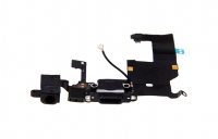 iPhone 5 - USB Flex (Lightning) / Sprachmikrofon / Audiojack - Schwarz