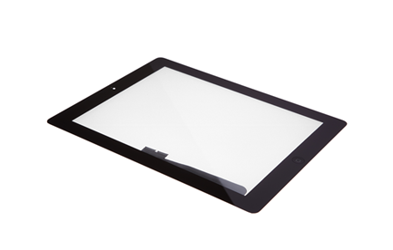 iPad 3 - Displayglas inkl. Touch schwarz