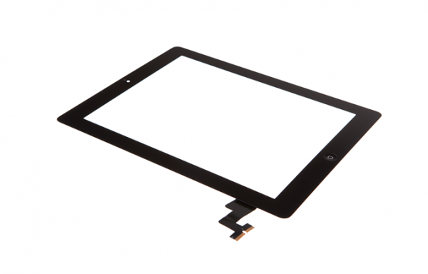 iPad 2 - Displayglas inkl. Touch schwarz