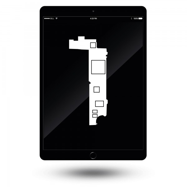 iPad Air 1 Reparatur des Logicboards (Hauptplatine)